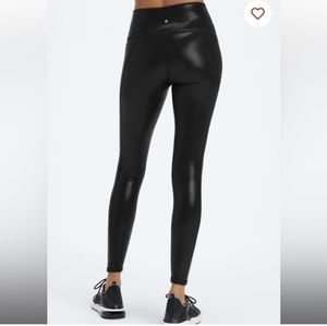 FABLETICS black foil high waisted leggings